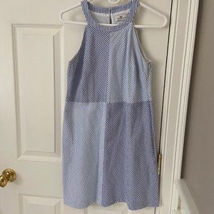 Vineyard Vines Blue and White Striped Dress